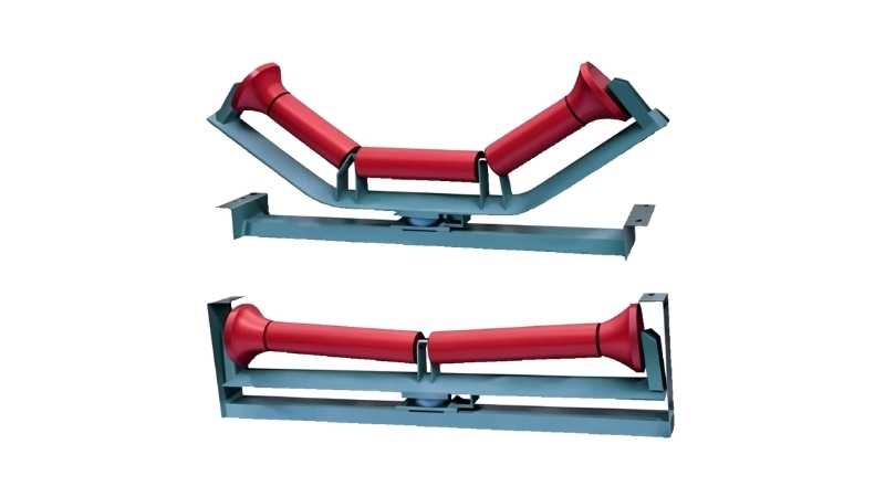 皮帶機(jī)托輥損壞怎么辦