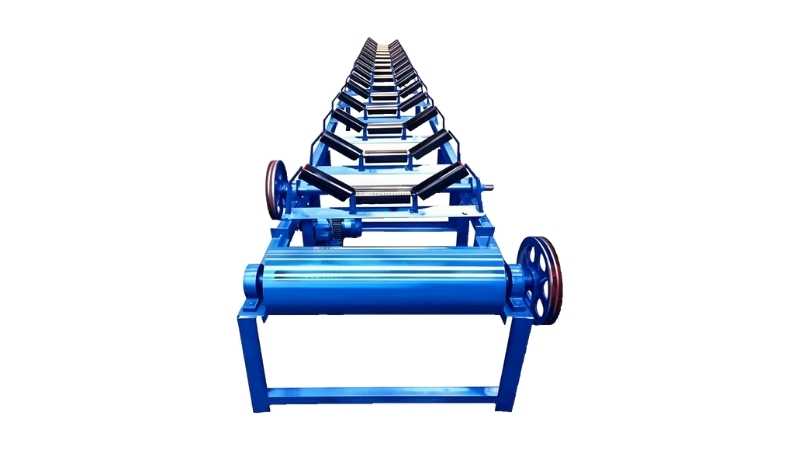 皮帶機怎樣有效減少物料污染