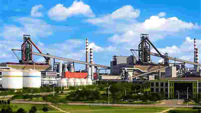 山西華成為唐山市燕山鋼鐵廠提供帶式輸送機項目