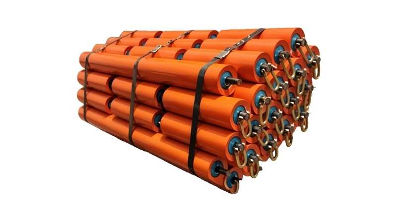 皮帶機(jī)形式為平帶,這種形式的上托輥能當(dāng)下托輥用嗎