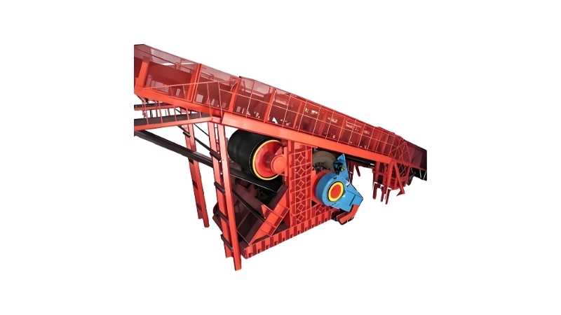 帶式輸送機滾筒包膠防止粘料積累